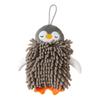 Lovely Penguin Chenille Hand Towel Quick Drying And Easy To Hang For Home Decoration Hand Towels 1PC