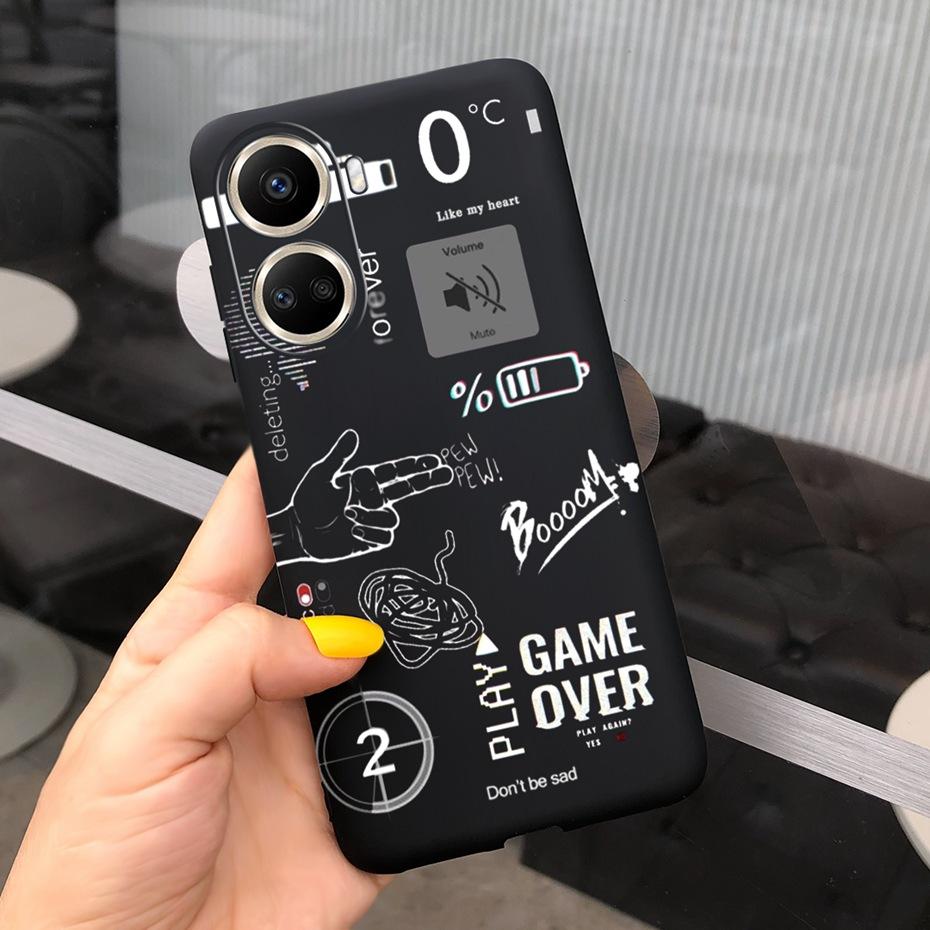 For Huawei Nova 10 SE 2022 Lovely Printing Phone Case Soft Silicone Back Cover For Huawei Nova 10 Pro Nova10 10Pro Cases Bumper