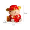 2025 Chinese New Year Decor Chinese God Figurines God of Fortune Figurine for Table Car Centerpiece Bookshelf Decoration