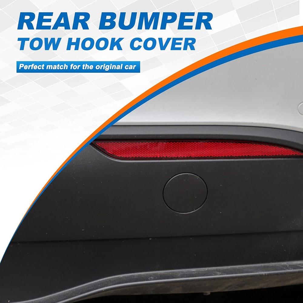 Rear Bumper Trailer Tow Hook Cap Cover for Tesla Model Y 2020-2022