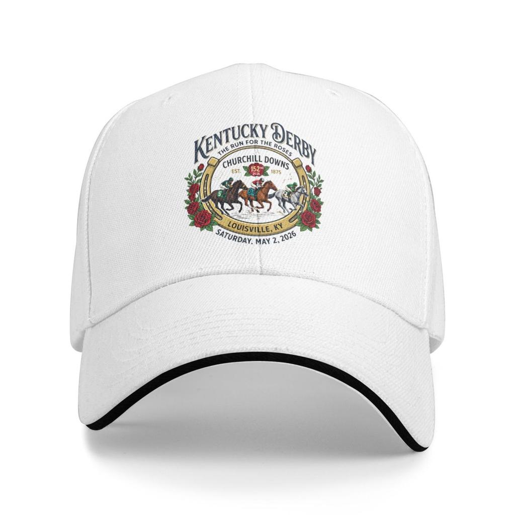Baseball Caps Kentucky Derby Horse Racing Trending Customized Unisex Women Sport Spring Hats