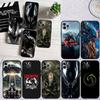 BF6 Чужой против Хищника Ксеноморф Мягкий чехол для телефона iPhone 16 15 14 13 12 Pro Max Plus Mini