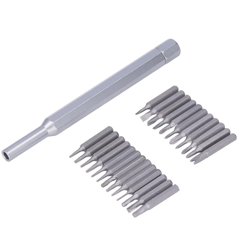 24 In 1 Screwdriver Set Magnetic S2 Alloy Steel Driver Bit Multifunctional Screw Fastener Kit