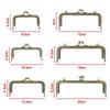 Bag Hardware Purse Frame Kiss Clasp Vintage Purse Frame Mini Bag Kiss Clasp Lock  DIY Craft