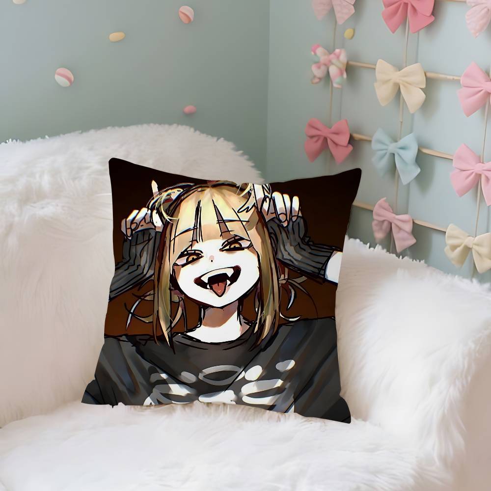 Anime Cute TtogahimikoS Case Plush Fabric Soft Pillowcase Double Sided Print Cushion Cover Household Gifts