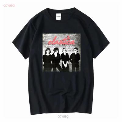 Britpop Band Elastica Band Photo Black T-shirt