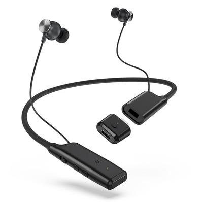 Первый беспроводной микрофон Bluetooth наушники с шейным ободом 2 дюйма микрофон с шейным ободом для смартфона внешний разъем без приложения без Bluetooth автоматический шумоподавитель