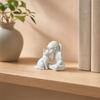 3D-печатная статуэтка девочки и кошки, милая фигурка девочки с котенком, полимерный настольный декор, современная арт-скульптура, украшение для книжной полки, стола, дома, офиса