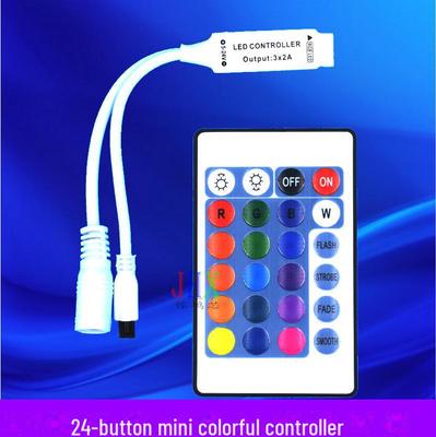 Контроллер светодиодной ленты RGB - Мини 24 и 44-клавишный инфракрасный диммер, 12 В