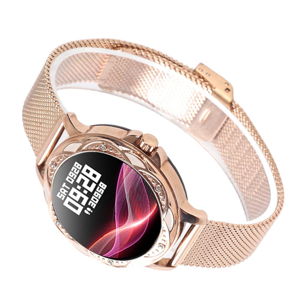 Фитнес-трекер для женщин, 1,2-дюймовый сенсорный экран, мониторинг сна, подсчет калорий, мобильный телефон