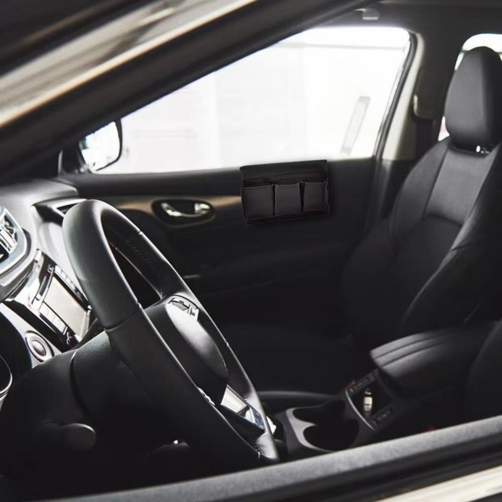 Waterproof Car Seat Window Armrest Pad Save Space Car Interior Storage Box Truck