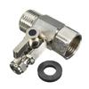 1/2" На 1/4'' С шаровым краном-отсекателем Тройник Вход для фильтра для воды Трехходовой шаровой кран Интегрированный переключатель Аксессуар для фильтра для воды