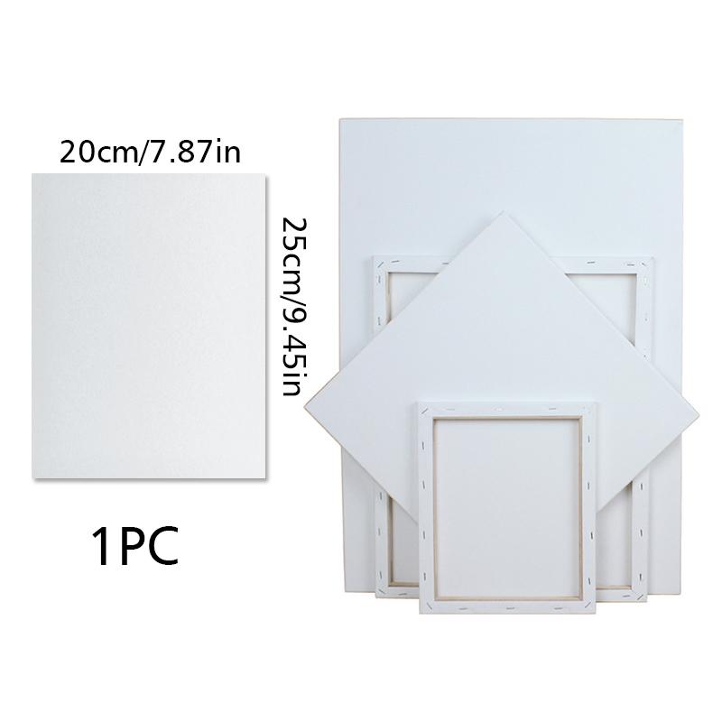 1 шт. Мини-холст панели художественные принадлежности хлопок пустой подходит для гуаши пустой квадратный холст художника галерея несколько размеров доступны