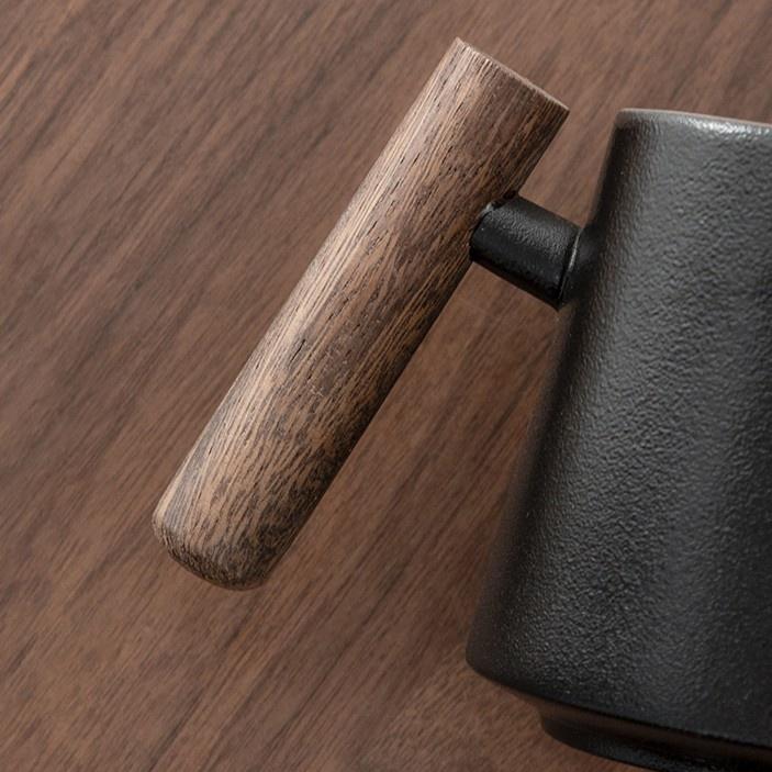 Керамическая кружка 320 мл с глазурью «Голубой камень» и простым фильтром для заваривания чая