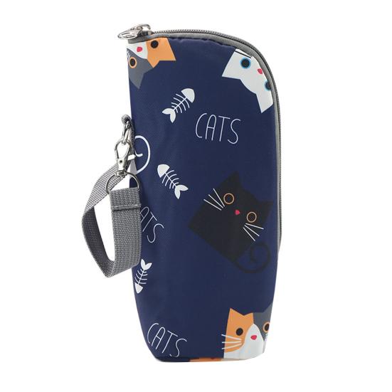 Сумка-термос для детской бутылочки, портативный подогреватель для бутылочек для кормления, термо-сумка для переноски детской бутылочки с ремешком, сохраняет бутылочки теплыми для ежедневных прогулок, путешествий