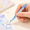 Stainless Steel False Eyelash Tweezers Anti-static Lashes Extension Tweezer  Extensions Grafting