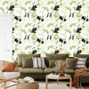 Pandas and plants wallpaper for living room and bedroom 50x1000