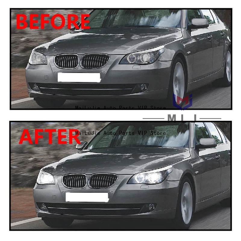 Коса проводов фар для BMW 5 серии E60 E61 2005-2007, внутренняя коса проводов фар, разъем с AFS, аксессуары для автомобиля