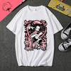 Casual Harajuku Tee Summer Demon Slayer Clothes Anime Cartoon T Shirt for Women Streetwear Print Cotton Tops Graphic T Shirts