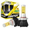 IPF Светодиодная противотуманная фара для автомобилей HB4 2000лм 2400К Желтый 12В 2 шт. Соответствует требованиям техосмотра Отдельный блок драйвера Безвентиляторная Снижение шума Внешняя имитация