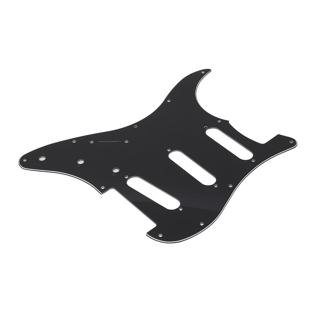 Guitar Pickguard Scratch Plate 11 Holes Left Handed Electric Guitar Pickguard for Practice and