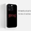 Maneskin крутой дизайн с узором группы Чехол для телефона Для iPhone 16 16e 15 14 13 12 11 Plus Mini Pro Max Мягкий черный Ударопрочный чехол