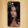 Чехол для телефона Megan Fox из фильма «Тело Дженнифер» для iPhone15,14,13,12,11,Pro,Max,Plus,Mini,X,XS,XR,8,7,6,S,Plus,SE Мягкий черный чехол