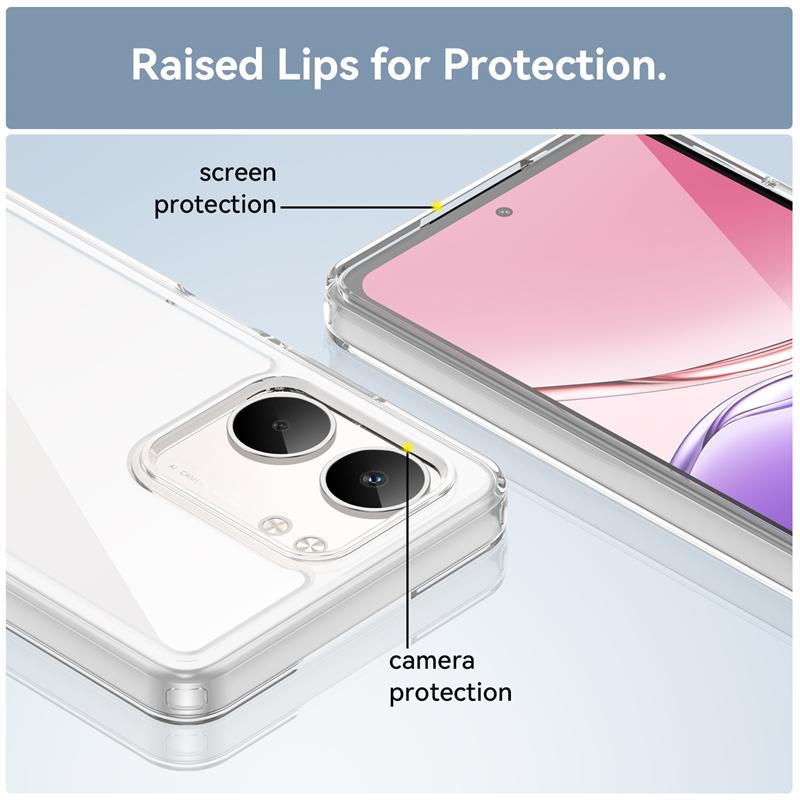 Transparent Case For Oppo A5X Case Anti-knock Soft Silicone Colorful Back Cover For Oppo A5X 5G Case Cover For Oppo A5X 4G Funda