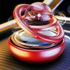 Solar Power Car Perfume Car Air Freshener Solar Ornaments Rotating Aromatherapy Perfume Ornaments Creative Car Diffuser