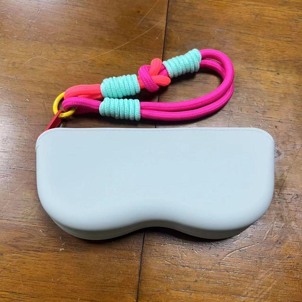 Пылезащитная косметичка Портативный защитный чехол для солнцезащитных очков Модная силиконовая сумка для очков