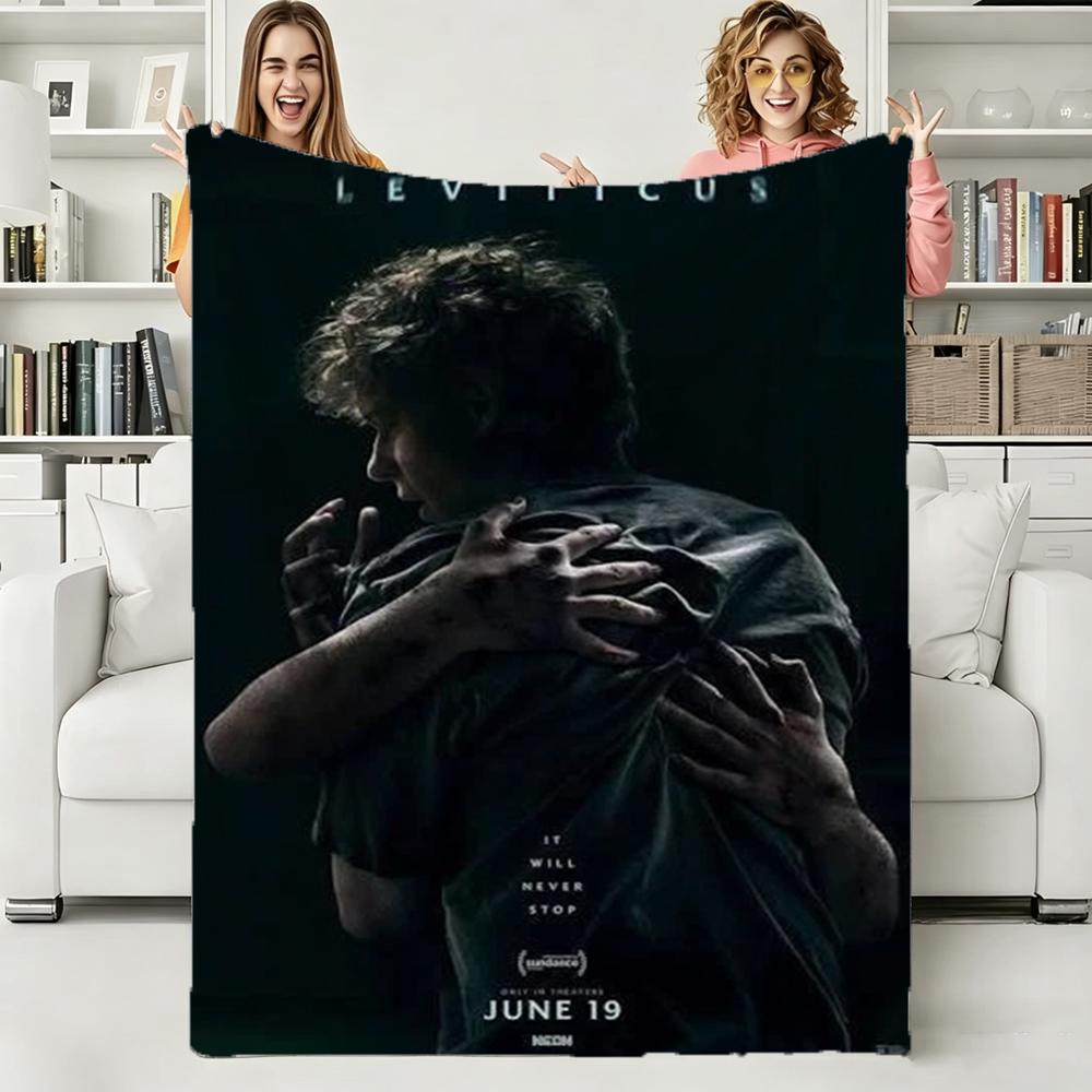 New l-LEVITICUS Movie 2026 Anime Soft Warm Flannel Blanket Art For Bedroom Wall Living Room Decor Bed Camping Picnic Office Gift