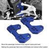 2pcs Passenger Footpad Back   Bracket CNC Aluminium Alloy Replacement for YZF R3 MT25 MT03