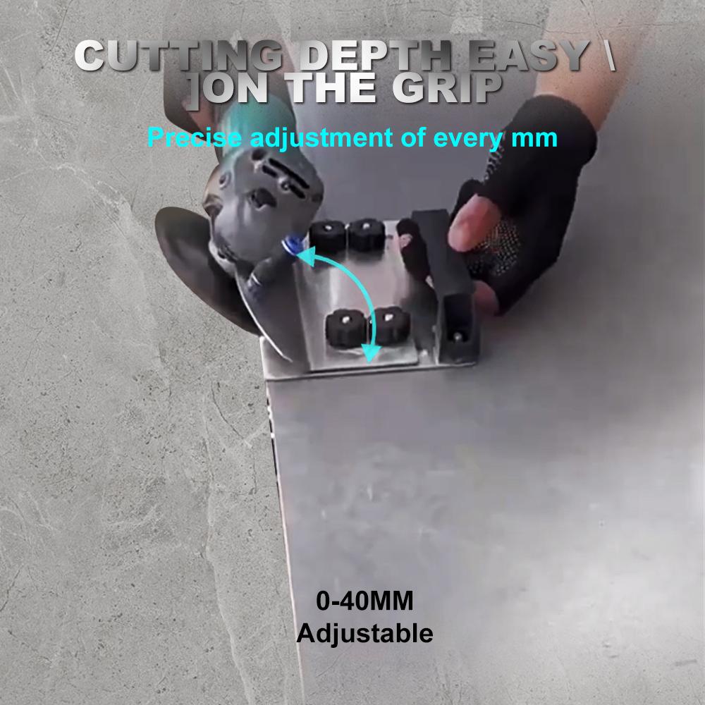 Подставка для угловой шлифовальной машины, держатель для точной шлифовальной машины, регулируемый для резки плитки под углом 45°, специальный портативный кронштейн для резки