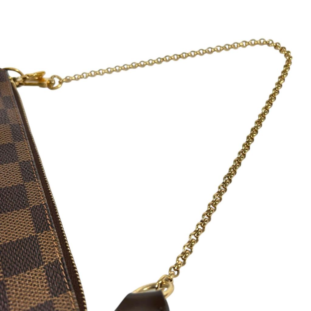 LOUIS VUITTON Eva N55213 Pouch Brown Women used
