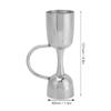 304 Stainless Steel Dual Head Jigger Dual Head Bartending Jigger Durable Bar Measure Cup  Home