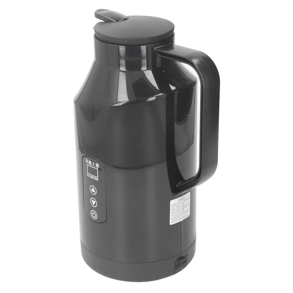 Автомобильный электрический чайник, водонагреватель 200 Вт, 1500 мл, 12 В, 24 В, дисплей из нержавеющей стали с