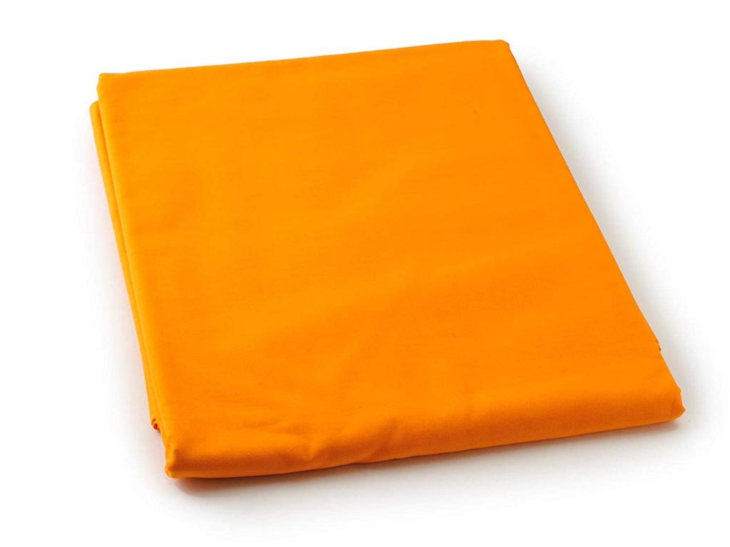 Banshu Kogei Turmeric Golden 115cm 10m X 10 Turmeric Perfect for Wrapping Kimonos Cloth, Cloth, Thick, Wide, Long, 100% Cotton, Wide, Orange, No. 61,