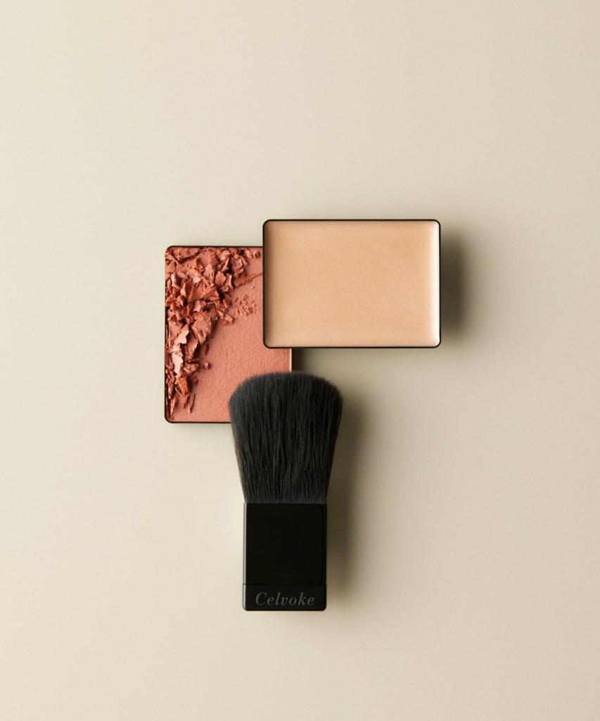 Celvoke Polyphonic Blush 02 Коралловая ракушка Румяна Хайлайтер Органический