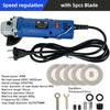 TUNGFULL 220V Lightweight Electric Mini Angle Grinder 75mm Polishing And Cutting Machine Power Tool for DIY Projects