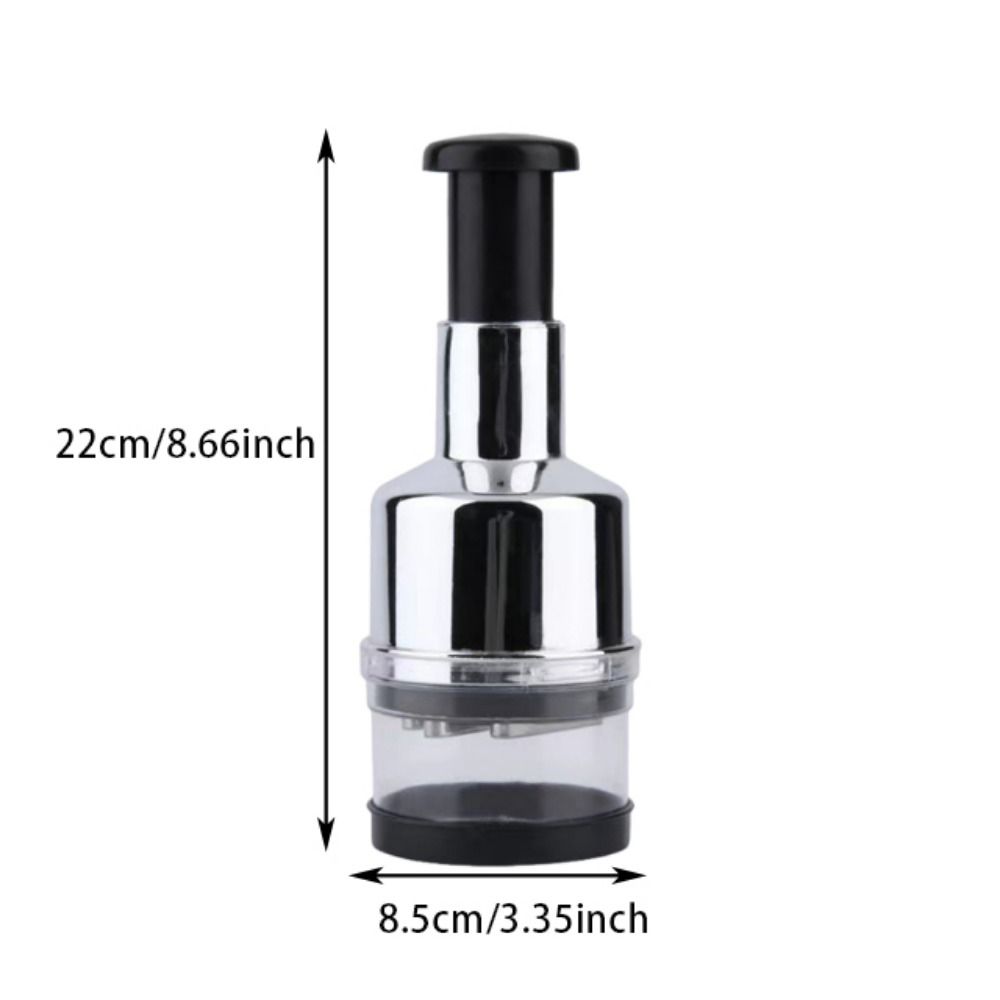 Stainless Steel Garlic Presser Manual Pressed Vegetable Slicer Fruit Dicer  Household Supplies