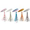 Inchiku Octopus Bait for and Boat Tai Rubber Tackle Lure, 5-Color Set, Bluefish, Rockfish, Fishing, Luminous, (60g, 5-Color Set)