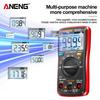 Mini Digital Multimeter ANENG AN8009 True RMS Transistor Tester Auto-Range Automotive Capacitor Tester Temp Diode Tool