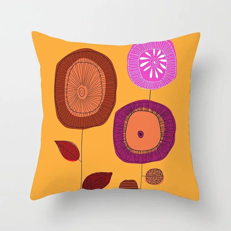 Абстрактная живопись цветок наволочка подушка домашний диван автомобиль декоративные