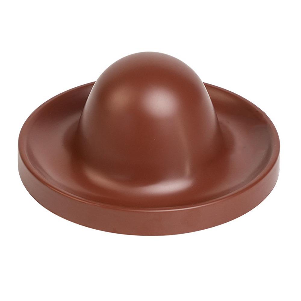 Plastic Reptile Feeder Bowl Round Reptile Water Pot Easy-Clean Feeder Ledge for Amphibians