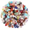 20/40/60 бусин из натурального щебня разных цветов, нерегулярные каменные бусины размером от 5 мм до 8 мм, просверленные отверстия, браслеты, ожерелья, серьги, бижутерия своими руками