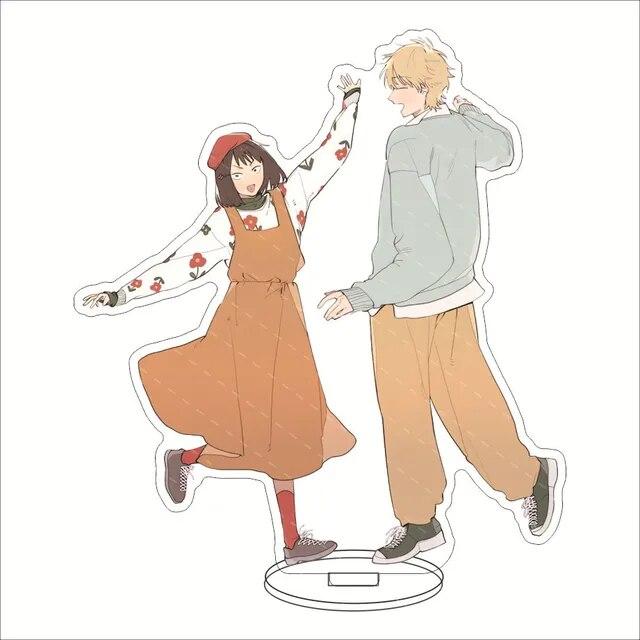 Манга аниме Skip and Loafer косплэй стенд модель пластина брелок милый Shima Sousuke Iwamura Mitsumi акриловый настольный дисплей