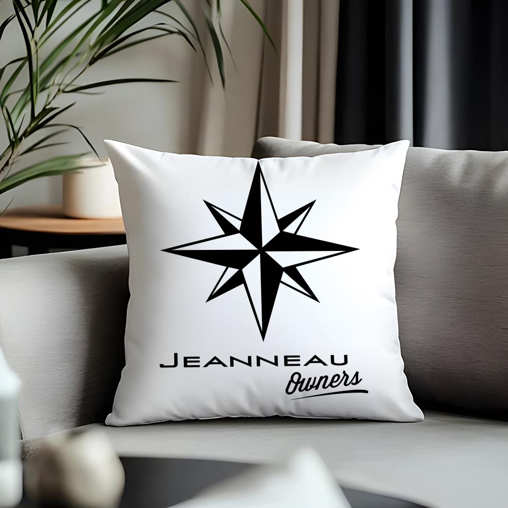 Fashion Jjeanneauful Cushion Cover Antidustmite Pillowcase Invisible Zipper Silky Short Plush Sofa Cushion Cover