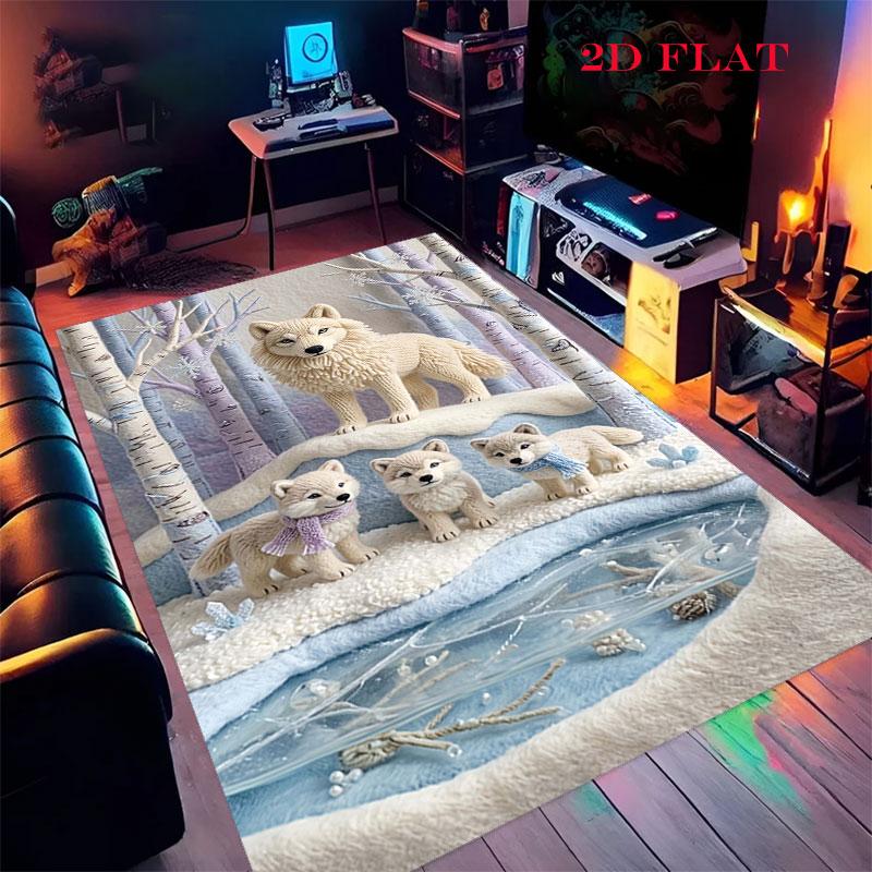 Mild Serenity Carpet Rug for Living Room Bedroom Home Sofa Decoration,Kids play Nonslip Floor Mat