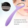 Facial Hair Remover Spring Portable Beauty Spring Epilator Tool for Quick Hair Removal On Upper Lip Chin Cheeks Neck Reusable Washable Hair