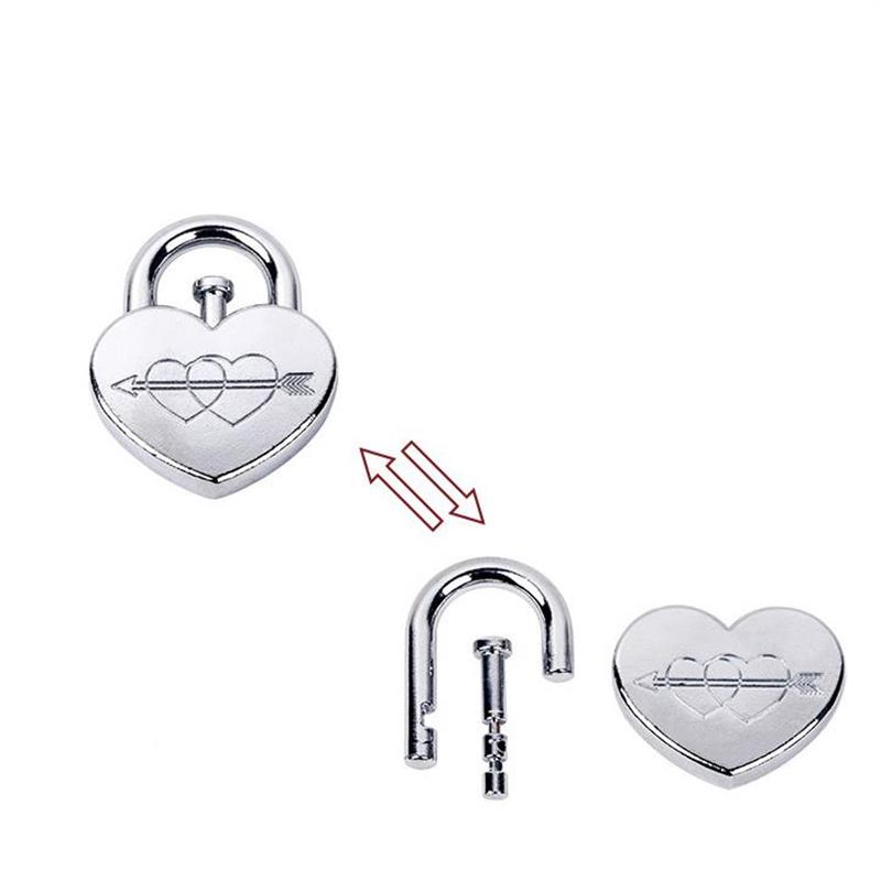 9/20PCS per Set Metal Puzzle Logic Mind Brain Teasers Rings Lock Baffling Game Gift for Adults Children